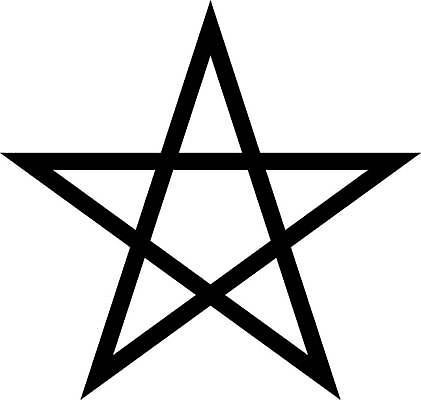 EPS 해외이미지 별 기독교 종교 일러스트 믿음 검은색 흰색 영혼 플랫 신비 악마 심볼 사인 심플 5 마법 나쁜 고딕 부적 해외일러스트 자연요소 감정 컬러 컨셉 숫자 파일형식 벡터 이미지허브