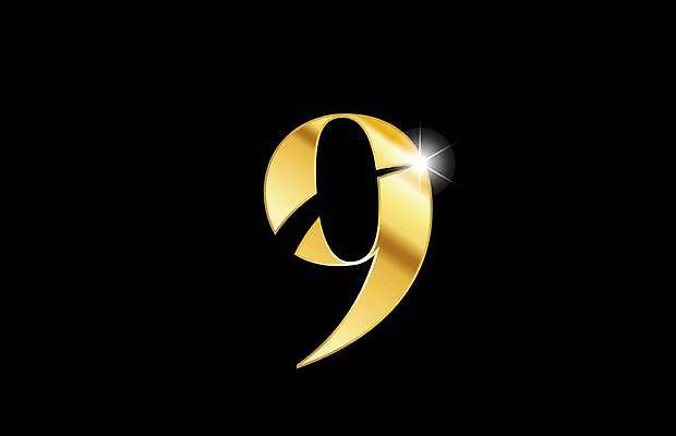 EPS 해외이미지 모양 템플릿 디자인 백그라운드 일러스트 회사 비즈니스 숫자 금속 9 황금 심볼 신분 엘리먼트 활자 브랜딩 해외일러스트 문자 재질 활자판 파일형식 벡터 이미지허브