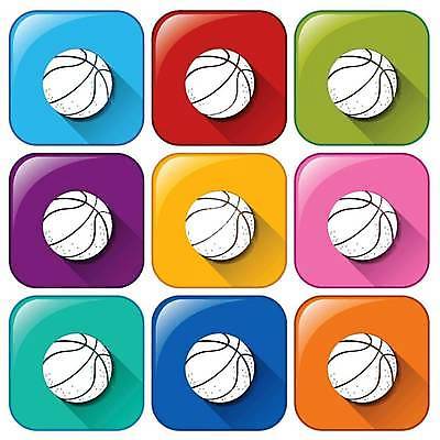 EPS 해외이미지 일러스트 버튼 농구공 사람없음 컬러풀 해외일러스트 컬러 공 농구 파일형식 벡터 이미지허브