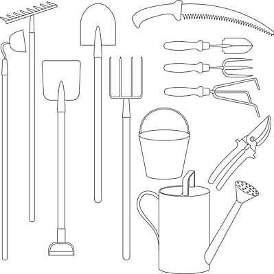 EPS 해외이미지 식물 디자인 실루엣 포크 농업 일러스트 세트 농장 정원 장비 물뿌리개 기구 공구 시골 업무 캔 스케치 수집 모종삽 삽 양동이 오브젝트 물주기 원예 갈퀴 고립 쇠스랑 엘리먼트 해외일러스트 식기 산업 모션 촬영기법 미술 취미 도구 작업 파일형식 벡터 이미지허브