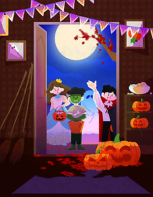 전신 PSD 여자 남자 어린이 액자 단풍 일러스트 밤하늘 단풍나무 사탕 서기 들기 소녀 소년 세명 분장 바구니 문 할로윈 보름달 유령 야간 빗자루 손인사 방문 흡혈귀 가랜드 공주님 공주옷 몬스터 잭오랜턴 코스프레 프랑켄슈타인 어린이만 국내일러스트 자연요소 나무 옷 잎 모션 하늘 디저트 사람 달 인사 청소도구 파티용품 파일형식
