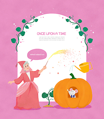 전신 PSD 한마리 여자 노년 할머니 분홍색 말풍선 일러스트 호박 한명 서기 들기 반짝임 물뿌리개 마법사 덩굴 쥐캐릭터 마법 요술봉 마법봉 신데렐라 요술 호박마차 노인여자한명만 동심 국내일러스트 식물 1 컬러 동물캐릭터 채소 모션 동화 사람 성인 쥐 마차 공주님 여자한명만 노인여자만 파일형식