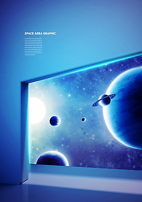 PSD 편집이미지 별 지구 창문 사람없음 파란색 태양 우주 공간 행성 토성 이미지편집 자연요소 컬러 파일형식