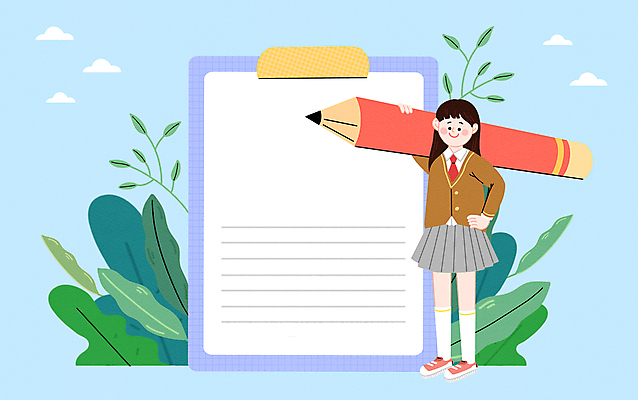 전신 PSD 학생 여자 교복 허리손 일러스트 청소년 하늘 한명 서기 들기 연필 수능 메모지 수험생 서류판 십대여자한명만 국내일러스트 1 옷 포즈 모션 고등학생 학용품 사람 필기구 사무용품 시험 여자한명만 십대여자만 파일형식