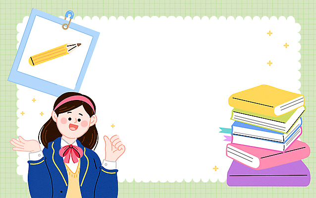 PSD 학생 여자 교복 일러스트 청소년 프레임 한명 상반신 책 연두색 연필 수능 메모지 최고 수험생 십대여자한명만 국내일러스트 1 옷 고등학생 학용품 사람 초록색 필기구 사무용품 시험 여자한명만 십대여자만 파일형식