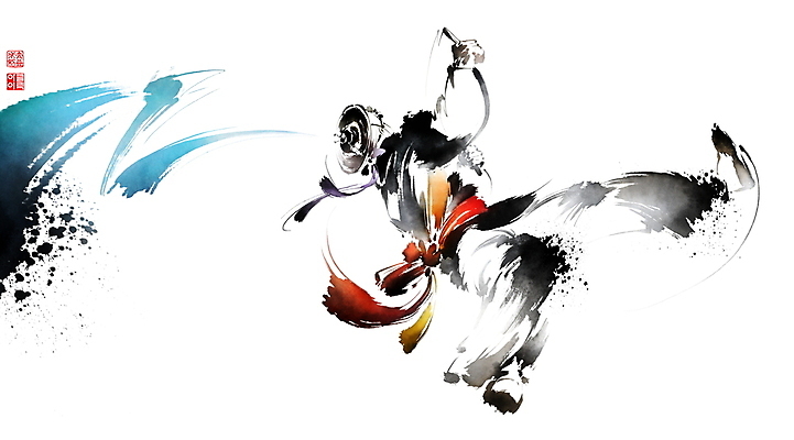 전신 PSD 남자 일러스트 캘리그라피 붓터치 한명 성인 한복 풍물놀이 사물놀이 동양화 전통무용 번짐 낙관 상모 한국무용 상모돌리기 율동 성인남자한명만 국내일러스트 1 한국전통 전통 국악 미술 사람 전통놀이 춤 전통의상 전통공연 남자한명만 성인남자만 파일형식 효과