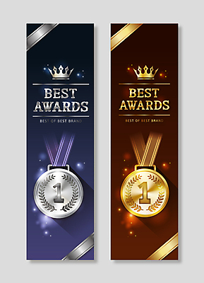 일러스트 왕관 타이포그라피 사람없음 파란색 세트 갈색 우승 최고 수상_상을받음 금메달 시상식 은메달 국내일러스트 AI파일 문자 컬러 메달 파일형식 벡터