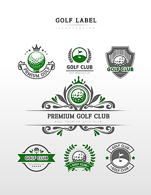 별 리본 골프 라인일러스트 일러스트 골프공 골프클럽 사람없음 초록색 세트 라벨 회색 원형 심볼 고딕 골프깃발 왕관모양 월계수 국내일러스트 AI파일 자연요소 모양 도형 컬러 공 골프용품 프레임 구기 깃발 파일형식 벡터