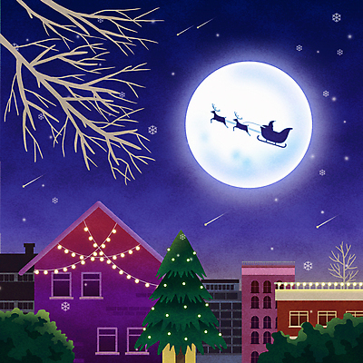 PSD 나무 실루엣 크리스마스 겨울 일러스트 밤하늘 주택 사람없음 건물 크리스마스트리 산타클로스 보라색 루돌프 보름달 나뭇가지 눈 도시 풀 눈송이 야간 유성 달빛 감성 알전구 겨울풍경 국내일러스트 자연요소 식물 건축물 계절 기념일 컬러 컨셉 전구 하늘 날씨 사슴 눈_날씨 촬영기법 풍경 달 파일형식