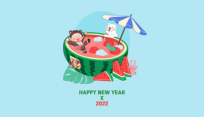 전신 캐릭터 남자 어린이 동물캐릭터 하늘색 잎 일러스트 여름음식 수박 함께함 세마리 한명 소년 여름 친구 얼음 만세 마시기 토끼 파라솔 강아지 시원함 먹기 즐거움 백곰 해피뉴이어 수박조각 수박화채 제철 소년한명만 2022년 임인년 흑호 제철과일 국내일러스트 일러캐릭터 AI파일 자연요소 식물 동물 1 계절 감정 음식 조각 컨셉 과일 곰 포유류 관계 모션 3 사람 파란색 반려동물 새해인사 호랑이 개 연도 화채 남자한명만 소년만 파일형식 벡터 여름_계절