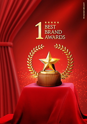 PSD 편집이미지 별 사람없음 빨간색 우승 커튼 황금 천 트로피 금상 시상식 월계수 이미지편집 자연요소 컬러 직물 최고 상_우승 상패 파일형식