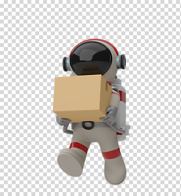 전신 편집이미지 한명 들기 누끼 사람 3D소스 3D 우주비행사 배달원 배송 디지털합성 택배 우주복 택배상자 PNG 편집소스 직업 1 옷 모션 상자 우주 운송업 파일형식