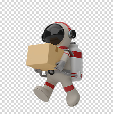 전신 편집이미지 한명 들기 누끼 사람 3D소스 3D 우주비행사 배달원 배송 디지털합성 택배 우주복 택배상자 PNG 편집소스 직업 1 옷 모션 상자 우주 운송업 파일형식