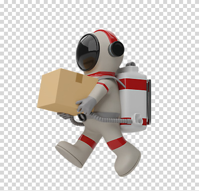 전신 편집이미지 한명 들기 누끼 사람 3D소스 3D 우주비행사 배달원 배송 디지털합성 택배 우주복 택배상자 PNG 편집소스 직업 1 옷 모션 상자 우주 운송업 파일형식