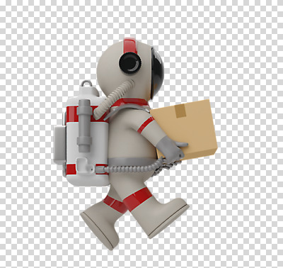 전신 편집이미지 한명 들기 누끼 사람 3D소스 3D 우주비행사 배달원 배송 디지털합성 택배 우주복 택배상자 PNG 편집소스 직업 1 옷 모션 상자 우주 운송업 파일형식