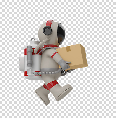 전신 편집이미지 한명 들기 누끼 사람 3D소스 3D 우주비행사 배달원 배송 디지털합성 택배 우주복 택배상자 PNG 편집소스 직업 1 옷 모션 상자 우주 운송업 파일형식