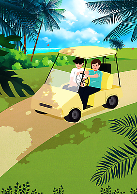 PSD 구름 남자 이동 골프 일러스트 골프장 필드 하늘 앉기 상반신 성인 두명 연두색 운전 골프가방 골프카트 야자수잎 캐디 성인남자만 국내일러스트 자연요소 직업 컨셉 잎 가방 스포츠시설 모션 골프용품 사람 초록색 구기 남자만 성인만 파일형식