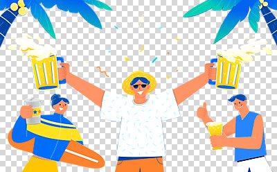 편집 편집이미지 여자 남자 잎 팔벌리기 맥주 들기 누끼 상반신 성인 세명 여름 여름휴가 바캉스 선글라스 야자수 최고 서핑보드 시원함 밀짚모자 맥주잔 캔맥주 PNG 맥주거품 성인만 트로피컬아트 편집소스 여름축제 나무 식물 모자_잡화 계절 안경 술잔 모션 휴가 주류 사람 축제 거품 보드_스포츠 캔 그림 파일형식 여름_계절