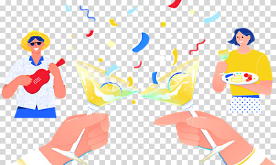 편집 편집이미지 접시 손 여자 남자 연주 들기 누끼 상반신 성인 두명 신체부위 여름 여름휴가 바캉스 선글라스 칵테일 시원함 우쿨렐레 건배 밀짚모자 칵테일잔 꽃가루 PNG 성인만 핑거푸드 트로피컬아트 편집소스 여름축제 모자_잡화 식기 계절 안경 음악 음식 술잔 모션 현악기 휴가 주류 사람 축제 가루 그림 파일형식 여름_계절