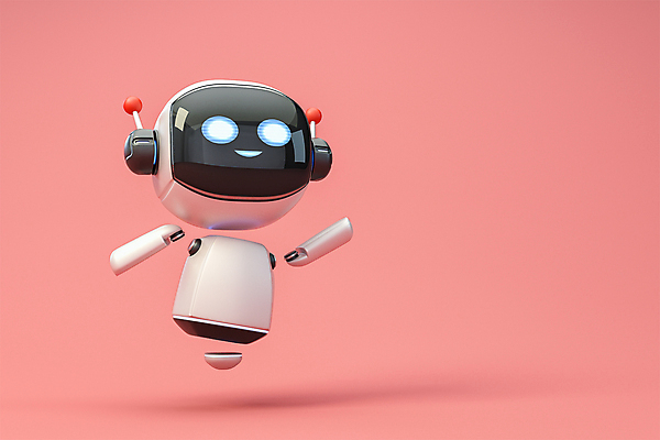 PSD 편집 편집이미지 분홍색 3D캐릭터 정보기술 사람없음 3D 손들기 로봇 디지털합성 손인사 편집소스 채팅봇 AI_인공지능 편집3D 캐릭터 컬러 모션 기술 인사 파일형식