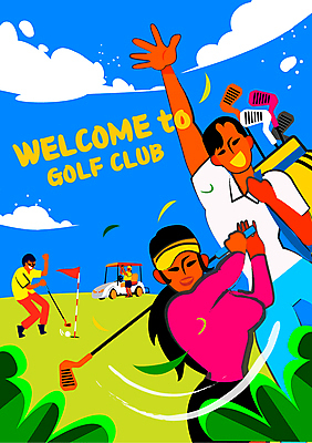 전신 구름 여자 남자 골프 일러스트 골프장 필드 하늘 함께함 골프클럽 여러명 상반신 성인 타이포그라피 취미 손들기 기쁨 골프채 풀 스윙 골프가방 즐거움 골프카트 골프깃발 성인만 국내일러스트 AI파일 자연요소 식물 문자 감정 포즈 다수 컨셉 가방 스포츠시설 모션 골프용품 사람 구기 깃발 파일형식 벡터