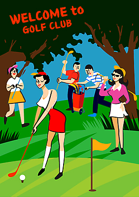 전신 나무 여자 남자 골프 일러스트 골프장 필드 골프공 함께함 골프클럽 서기 여러명 성인 타이포그라피 취미 걷기 골프채 골프가방 준비자세 골프깃발 성인만 국내일러스트 AI파일 식물 문자 포즈 다수 컨셉 가방 공 스포츠시설 모션 골프용품 사람 구기 깃발 준비 파일형식 벡터