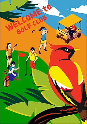 전신 구름 한마리 여자 남자 골프 일러스트 골프장 조류 필드 나뭇잎 함께함 골프클럽 서기 여러명 성인 타이포그라피 취미 골프채 나뭇가지 잡기 골프가방 골프카트 웅크림 골프깃발 성인만 국내일러스트 AI파일 자연요소 나무 동물 문자 1 다수 컨셉 잎 가방 스포츠시설 모션 골프용품 사람 구기 깃발 파일형식 벡터