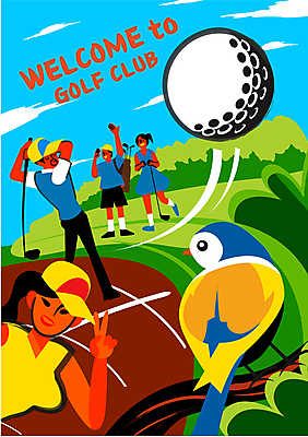 전신 구름 한마리 여자 남자 골프 일러스트 골프장 조류 필드 하늘 골프공 함께함 골프클럽 서기 여러명 상반신 성인 타이포그라피 취미 골프채 나뭇가지 풀 스윙 브이 성인만 국내일러스트 AI파일 자연요소 나무 식물 동물 문자 1 포즈 다수 컨셉 공 스포츠시설 모션 골프용품 사람 손짓 구기 파일형식 벡터