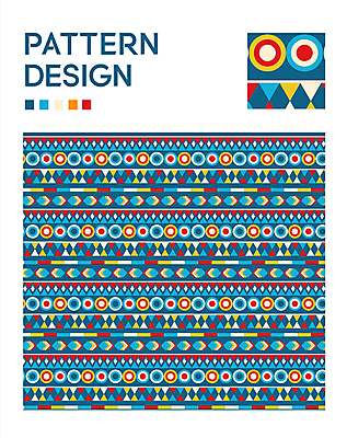 문양 디자인 무늬 패턴 일러스트 사람없음 장식 파란색 가득함 어린이용 조합 국내일러스트 AI파일 컬러 파일형식 벡터