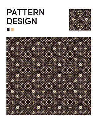 문양 디자인 십자가 무늬 패턴 일러스트 벽지 사람없음 장식 갈색 고급 가득함 타일 명품 조합 국내일러스트 AI파일 컬러 컨셉 상품 파일형식 벡터