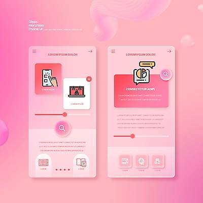 PSD 편집이미지 손 교육 분홍색 말풍선 돋보기 모바일 그래프 신체부위 노트북 스마트폰 터치 어플리케이션 온라인 UI 온라인강의 인터페이스 글래스모피즘 이미지편집 디자인 컬러 사람 전자제품 핸드폰 스마트기기 강의 파일형식 언택트