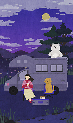 전신 PSD 나무 구름 한마리 여자 반려견 여유 일러스트 탁자 밤하늘 휴가 휴식 산 함께함 한명 들기 앉기 성인 반려동물 곰인형 캠핑 보름달 도시 강아지 야간 캠핑장 라디오 퇴근 힐링 캠핑카 성인여자한명만 캠핑의자 캠핑박스 국내일러스트 자연요소 식물 동물 1 감정 인형 가구 컨셉 의자 모션 자동차 하늘 레저 캠핑도구 사람 전자제품 달 개 출퇴근 여자한명만 성인여자만 파일형식