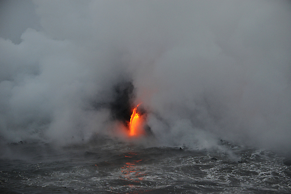 포토 JPG 해외이미지 바다 사람없음 야외 흐름 뜨거움 연기 위험 재해 화산 용암 화산섬 해외포토 섬 컨셉 산 파일형식 이미지허브