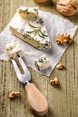 포토 JPG 해외이미지 포크 치즈 사람없음 견과류 블루치즈 해외포토 식기 유제품 파일형식 이미지허브