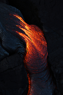 포토 JPG 해외이미지 백그라운드 표면 사람없음 야외 흐름 뜨거움 위험 재해 화산 용암 화산섬 해외포토 섬 컨셉 산 파일형식 이미지허브