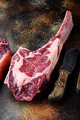 포토 JPG 해외이미지 뼈 생고기 스테이크 근접촬영 사람없음 특수부위 토마호크 해외포토 뷰포인트 서양음식 육류 부위 파일형식 이미지허브