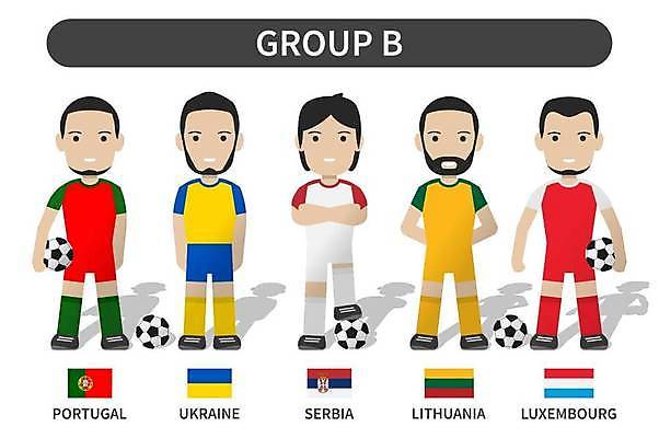 EPS 해외이미지 캐릭터 유럽 스포츠 셔츠 유니폼 일러스트 공 축구선수 사람 경기 컵 세트 축구 경쟁 유로 게임 깃발 원형 그리기 그룹 플랫 만화 포르투갈 마지막 세르비아 엘리먼트 우크라이나 운동가 저지 토너먼트 플레이어 해외일러스트 일러캐릭터 도형 식기 옷 나라 컨셉 상의 돈 모션 놀이 운동선수 구기 파일형식 벡터 이미지허브