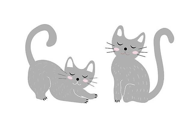 EPS 해외이미지 동물 캐릭터 디자인 행복 얼굴 백그라운드 일러스트 미술 앉기 그래픽 반려동물 세트 귀여움 고양이 흰색 달콤 인쇄 만화 스케치 그림 고립 해외일러스트 일러캐릭터 감정 컬러 컨셉 포유류 모션 문화예술 신체부위 맛 파일형식 벡터 이미지허브