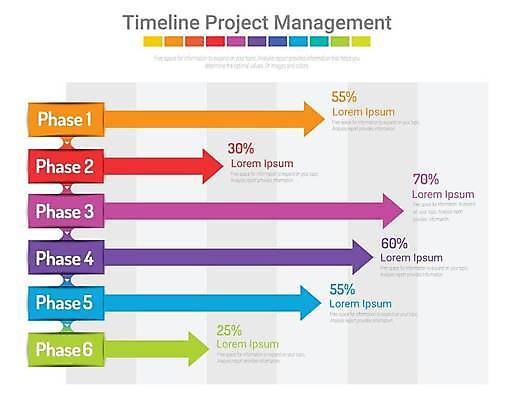 EPS 해외이미지 템플릿 디자인 컨셉 일러스트 비즈니스 그래픽 세로 컬러풀 자료 웹 인포그래픽 정보 시간 발표 연결 6 심볼 보고서 레이아웃 단계 월 진행 마케팅 방법 엘리먼트 타임라인 프로젝트 해외일러스트 컬러 인터넷 숫자 날짜 파일형식 벡터 이미지허브
