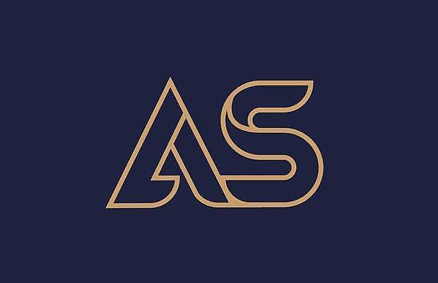 EPS 해외이미지 백그라운드 라인일러스트 일러스트 사람없음 남색 심볼 A S 해외일러스트 알파벳 컬러 파일형식 벡터 이미지허브