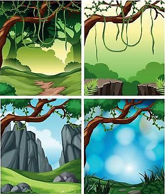 EPS 해외이미지 클립아트 나무 식물 디자인 실루엣 백그라운드 잎 꽃무늬 패턴 일러스트 자연 미술 그래픽 장식 초록색 여름 세트 환경 흰색 나뭇가지 숲 열대우림 그림 클립 심플 내추럴 고립 이국적 해외일러스트 계절 꽃 컬러 무늬 문화예술 촬영기법 생태계 파일형식 벡터 이미지허브