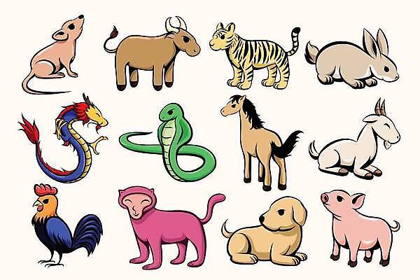 EPS 해외이미지 동물 전통 디자인 문화 선 일러스트 염소 새로움 미술 동양인 세트 일본 축제 치킨 중국 별자리 달력 용 원숭이 토끼 양 돼지 뱀 호랑이 개 쥐 만화 수집 연도 심볼 사인 황소 손그림 점성술 동쪽 수탉 램 해외일러스트 아시아 컨셉 포유류 파충류 문화예술 인종 반려동물 닭 소 설치류 방향 수컷 닭고기요리 파일형식 벡터 이미지허브