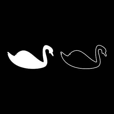 EPS 해외이미지 동물 실루엣 야생동물 일러스트 조류 동물원 물 농장 흰색 백조 윤곽 거위 물새 청둥오리 고립 고체 해외일러스트 자연요소 컬러 농업 오리 촬영기법 파일형식 벡터 산업 이미지허브