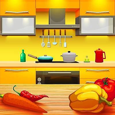 EPS 해외이미지 토마토 일러스트 고추 주전자 주방용품 파프리카 사람없음 노란색 주방 당근 오븐 냄비 국자 뒤집개 환풍기 해외일러스트 컬러 생활용품 채소 뿌리채소 장비 가전제품 솥 파일형식 벡터 이미지허브