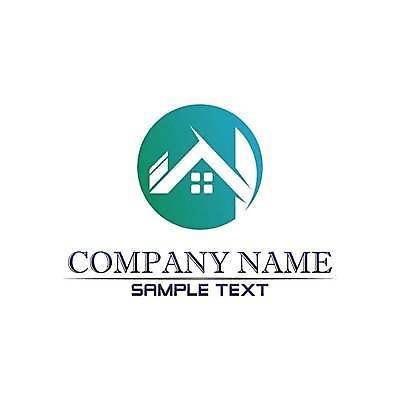 EPS 해외이미지 디자인 일러스트 창문 지붕 사람없음 초록색 원형 심볼 해외일러스트 도형 컬러 파일형식 벡터 이미지허브