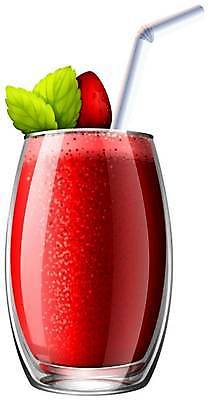 EPS 해외이미지 음료 일러스트 딸기 사람없음 컵 오브젝트 해외일러스트 식기 과일 파일형식 벡터 이미지허브