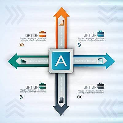 EPS 해외이미지 화살표 서류가방 일러스트 비즈니스 그래프 사람없음 그래픽 자료 인포그래픽 문서 해외일러스트 가방 파일형식 벡터 이미지허브