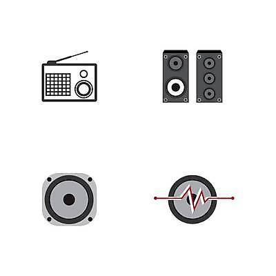 EPS 해외이미지 디자인 음악 백그라운드 컨셉 일러스트 그래픽 파티 디지털 검은색 확성기 힘 소리 장비 흰색 볼륨 심볼 오브젝트 전자 오디오 시스템 시끄러움 스테레오 고립 뮤지컬 베이스 해외일러스트 컬러 현악기 문화예술 이벤트 전자제품 파일형식 벡터 이미지허브