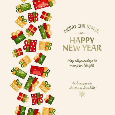 EPS 해외이미지 배너 백그라운드 크리스마스 겨울 일러스트 이벤트 사람없음 선물상자 반짝임 카피스페이스 해외일러스트 계절 기념일 모션 선물 상자 공백 파일형식 벡터 이미지허브