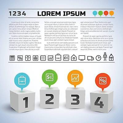 EPS 해외이미지 말풍선 서류가방 일러스트 비즈니스 그래프 사람없음 그래픽 초록색 파란색 상자 숫자 주황색 자료 인포그래픽 퍼센트 지갑 해외일러스트 문자 컬러 가방 특수기호 파일형식 벡터 이미지허브